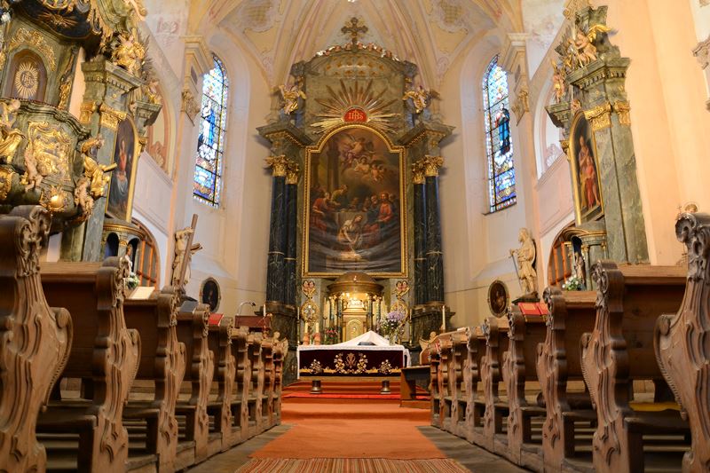 Kirche der Heiligen Máří Magdalena